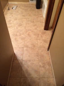 trafficMASTER Ceramica with grout
